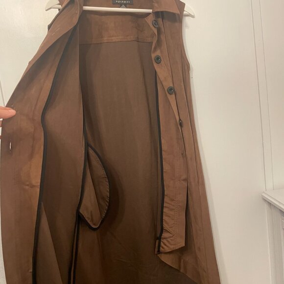 NWOT Periphery Epic Vegan Suede Vest - Picture 4 of 9